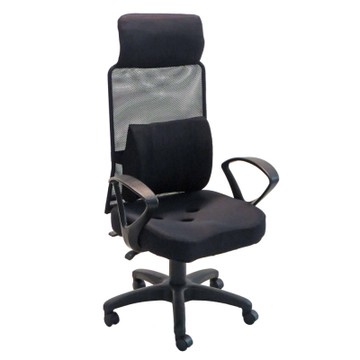 LOGIS邏爵家具 奧伯倫超高背大護腰工學專利三孔坐墊椅 辦公椅 美臀椅