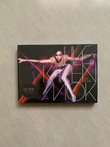 莫文蔚 Live is 拉活 紙盒首版CD 全新未拆 絕版 24 (TW)