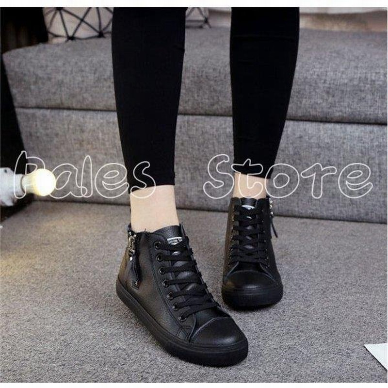 スニーカー レディース ブーツ 運動靴 シューズ 春秋冬 防寒 履きやすい 通気性 ファスナー 個性的 カジュアル 美脚 オシャレpu 通販 Lineポイント最大0 5 Get Lineショッピング