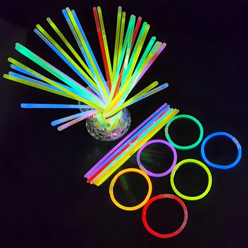 MAME LED螢光手環 100入 1組  100個  顏色隨機