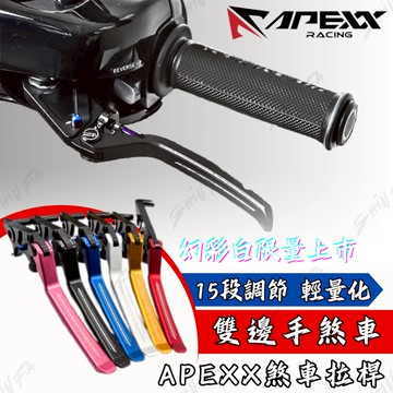 【台南新發車業】APEXX 拉桿 MMBCU 勁戰六代 JET SL DRG 二代 Gogoro PULSE 機車拉桿