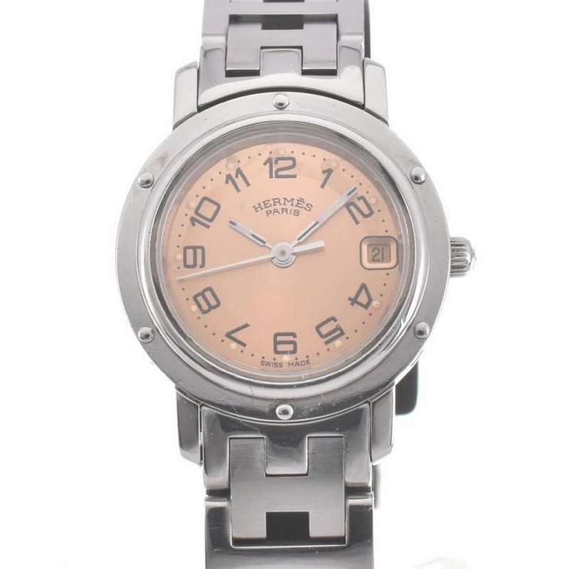 エルメス クリッパー CL4.210 Dバックル クォーツ レディース 時計