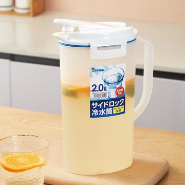冰箱冷水壺涼茶壺耐高溫食品級密封冰水桶水杯大容量家用儲水扎壺