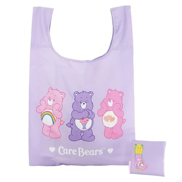 Marushin 丸真 Care Bears 彩虹熊 收納環保購物袋 三隻小熊 RS73084
