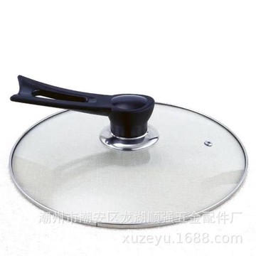 防爆耐摔加厚鋼化玻璃鍋蓋炒菜鍋炒鍋不粘煎鍋平底鍋大蓋子3032CM