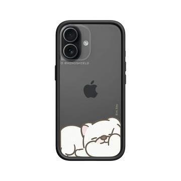 iPhone 17 Mod NX -邊框背蓋組合 (相機按鈕) 黑 - 嗨小強 Hi John - 滿版小強