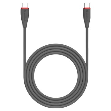 grantclassic 充滿希望 Flex USB-C to USB-C液態矽膠充電線 240W  200cm  黑色  1條
