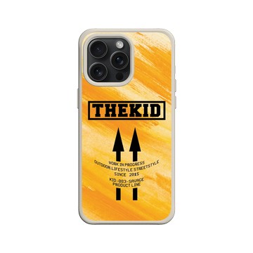 iPhone 15 Pro Max SolidX 貝殼灰 - KID - THEKID-黃雙箭頭款