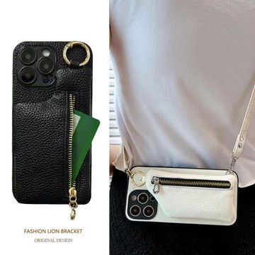 情侶兔適用于三星A42手機殼A34插卡套A32零錢耳機包A30S斜跨繩GalaxyA35公交卡A20E鑰匙A25小眾A21S皮質A23