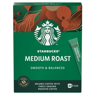 [家速配]星巴克特選系列-中度烘焙咖啡2.3gx10