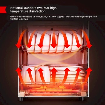 【台灣公司 可開發票】德瑪仕消毒柜家用小型壁掛立式高溫廚房餐具碗機臺式迷你碗筷茶杯