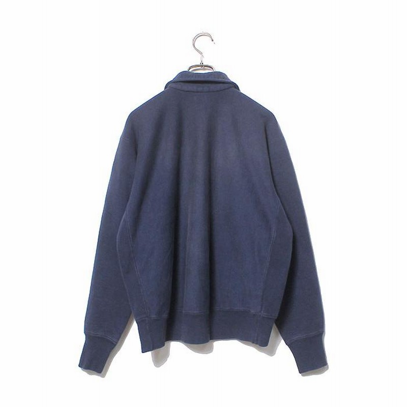 アプレッセ A.PRESSE Vintage Half Zip Sweatshirt (22AAP-05