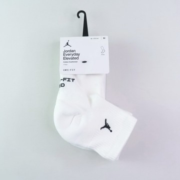 NIKE Jordan Everyday 運動襪 過踝襪 短襪 3雙入 足弓包覆 IR6320-【iSport愛運動】