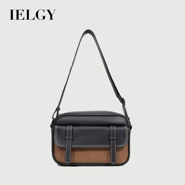 IELGY 新款男士斜背包潮牌復古尚戶外 斜挎郵差包