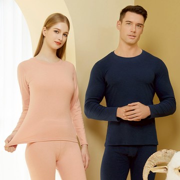 TLYS-J 秋冬羊絨蠶絲保暖衣套裝