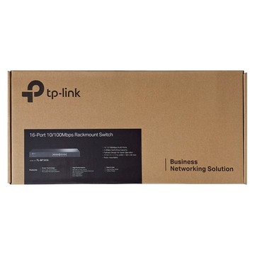 tp-link 16埠10/100Mbps機架裝載交換器  TL-SF1016  1入