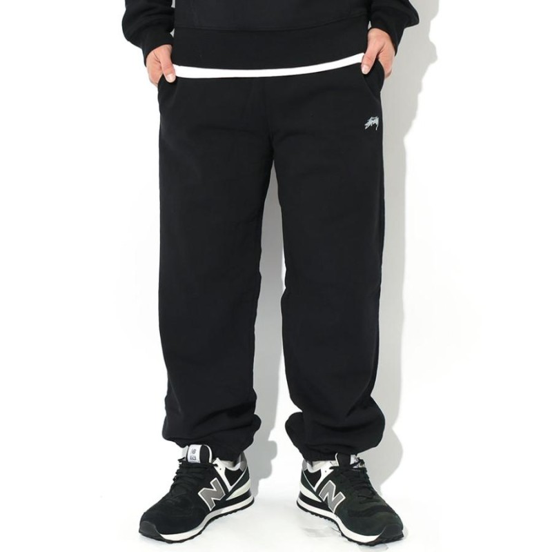 ステューシー パンツ STUSSY メンズ 22FA Stock Logo ( stussy Sweat Pant スウェットパンツ ボトムス 男性用  116550 USAモデル 正規 ) | LINEブランドカタログ