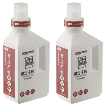 TKP 植萃酵素 洗碗機用洗碗粉  600g  2瓶