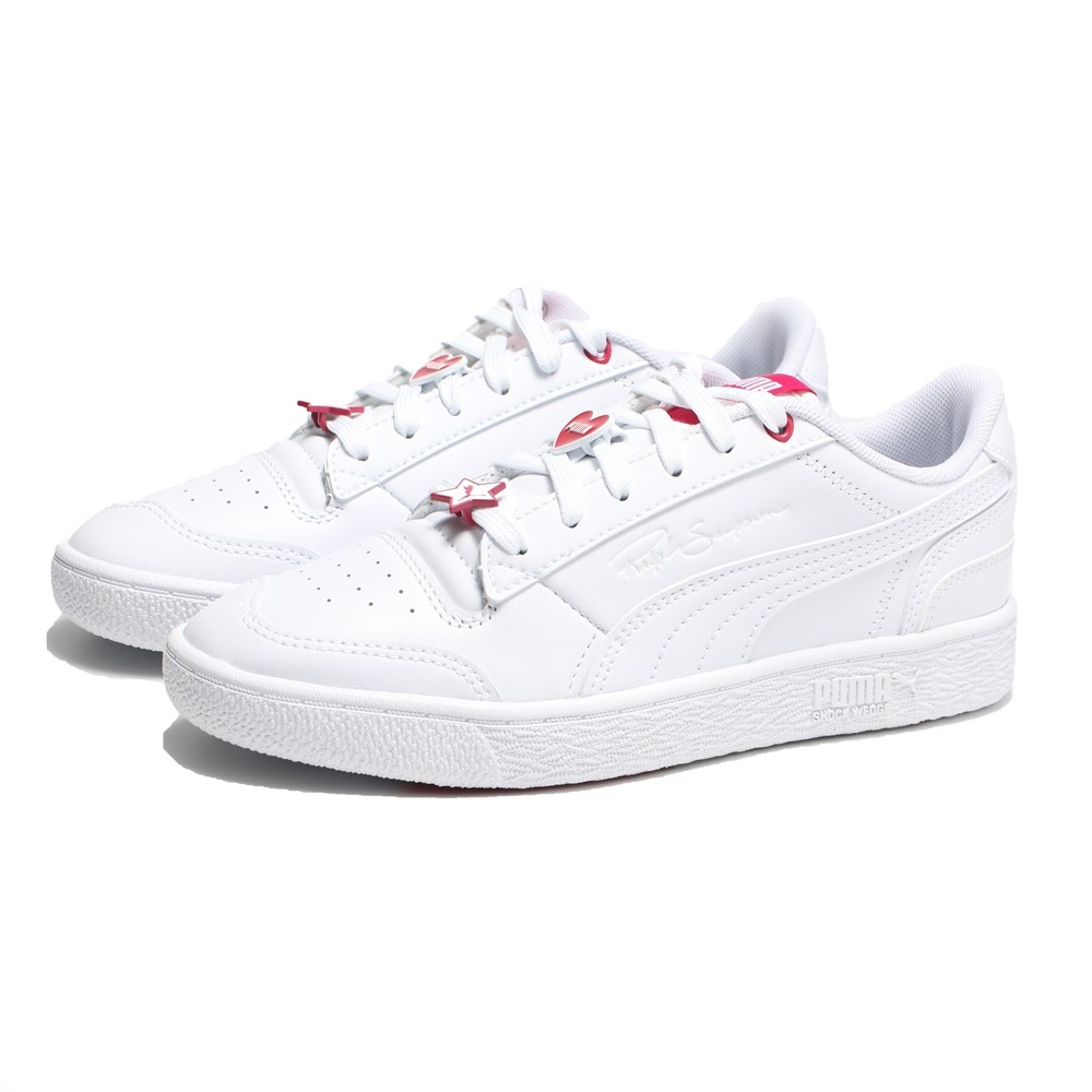 PUMA 休閒鞋 RALPH SAMPSON 白 紅標 愛心星星 鞋扣 情人節款 女 (布魯克林) 37501001