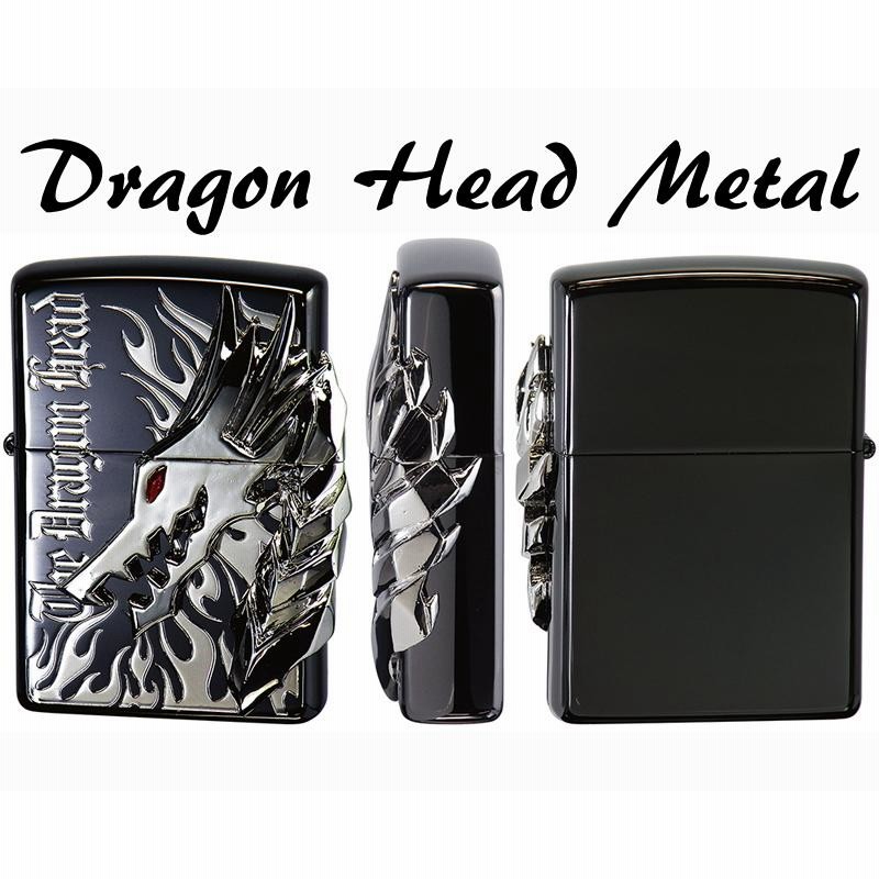ZIPPO ジッポー ZDH-301BN ドラゴンヘッド ブラックニッケル