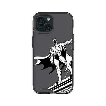 iPhone 15 Clear 酷墨灰 - Batman 蝙蝠俠 - 漫畫風格