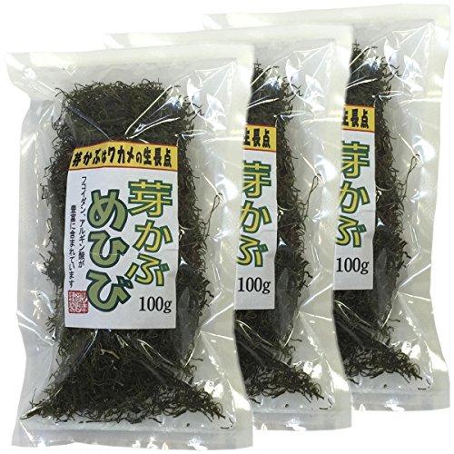 めひび めかぶ 細切 乾燥 100g ×3袋セット 巣鴨のお茶屋さん 山年園