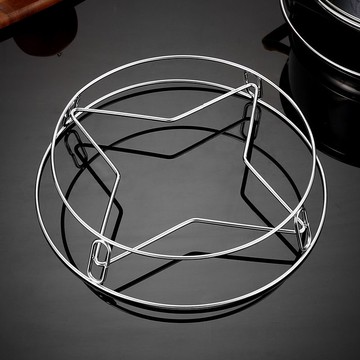 加粗不銹鋼鍋架廚房不銹鋼蒸鍋架砂鍋湯鍋隔熱鍋墊蒸架萬能通用型