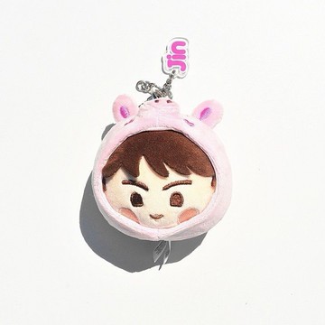 ⭐韓國代購正版預售⭐BTS防彈少年團 田徵國 金泰亨V JIMIN  jungkook大頭糰子鑰匙扣
