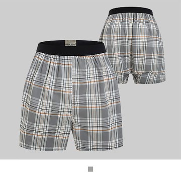 【男人幫】Z0327-舒適格紋四角褲-男