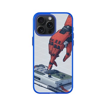 iPhone 15 Pro Max Clear 激光藍 - Davey Perkins - MX-76