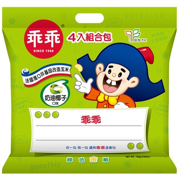 乖乖玉米脆條-奶油椰子160g