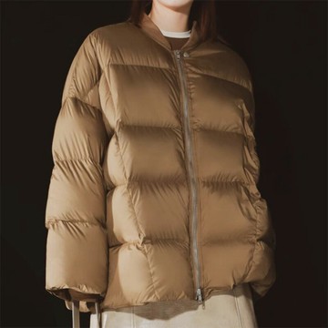 【巴黎精品】現貨+預購頂級真羽絨外套90%鵝絨羽絨衣秋冬外套保暖大碼休閒女裝-短款棒球服女外套2色a1lm56