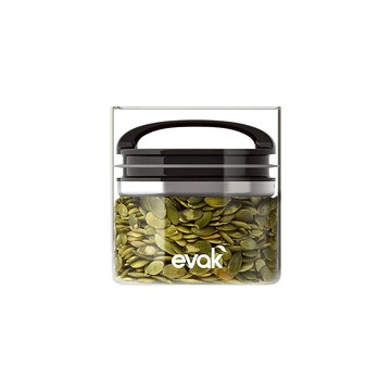 EVAK 密封儲物罐 Compact 系列/玻璃/亮面把手 (1號) - 468ml