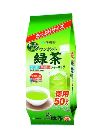 ONE POT MATCHA GREEN TEA BAGS 50