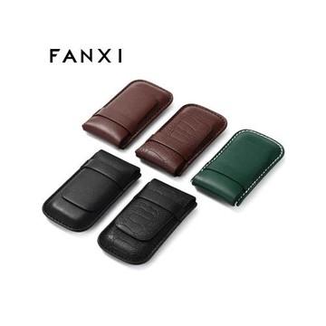 凡西FANXI高檔真皮手表收納袋便攜隨身腕表收納袋旅行表袋保護袋