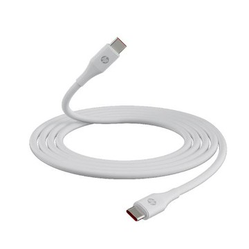 HP 惠普 DHC-TC112 Type-C 進階充電線-白色-2M