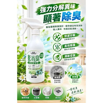 台灣24H出貨【台灣製－康潔．抗菌除臭噴霧500m】抗菌除臭噴霧 除臭噴霧 消臭噴霧 居家除臭 廁所除臭 垃圾桶除臭