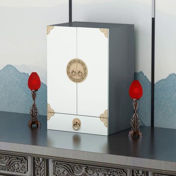 佛龛立柜财神爷观音菩萨供台佛柜神龛壁挂式家用小型关公财神爷柜