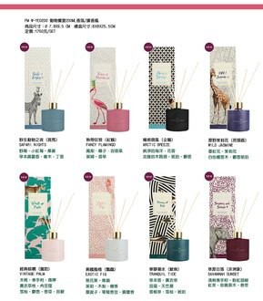 聖誕跨年優惠英國Wax Lyrical 動物饗宴YVONNE ELLEN 200ML香氛/擴香瓶(65折)