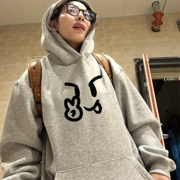 【現貨！隔日達】韓國爆款帽t 女生連帽衛衣 韓系ins風秋冬長袖上衣 大尺碼寬鬆上衣 Oversize內刷毛帽踢