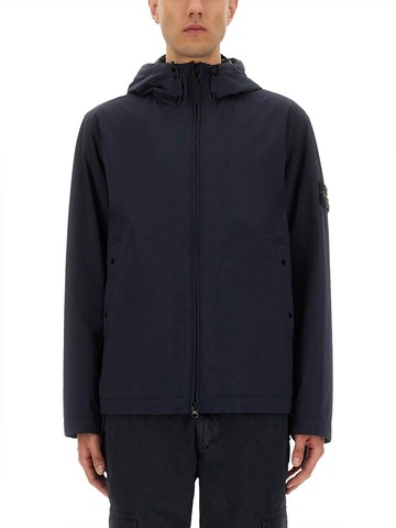 stone island hooded jacket