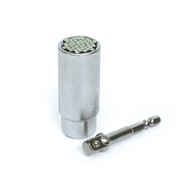 BOST 3分萬用魔術套筒-兩件組 6-21mm(不含扳手)