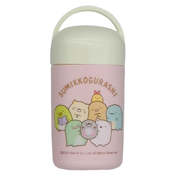 Skater 銀離子小方巾收納盒組  角落生物 白色 + 粉色  1組