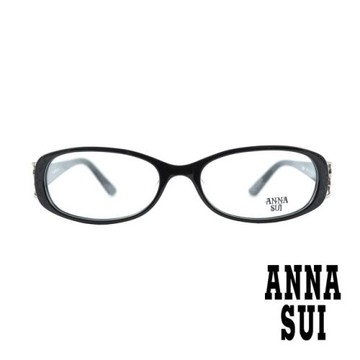 【ANNA SUI 安娜蘇】日系花邊蝴蝶造型光學眼鏡-黑(AS541-001)