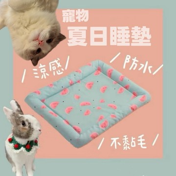 哈密兔事·冰涼睡墊｜防潑水冰涼睡墊 看評價請進  冰涼睡窩 涼感睡墊 防水睡窩不黏毛 涼感睡窩 寵物涼墊 保暖睡窩
