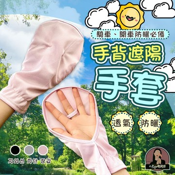 台灣現貨 一雙價 包手透氣手套 網眼冰絲手套 包手冰絲手套 包手防曬手套 手背遮陽手套 遮手背騎車手套 手背防紫外線手套