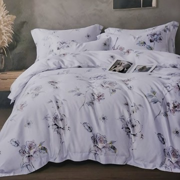 Grace Life 精緻系列 100%天絲全鋪棉兩用被床包組  床包 + 兩用被 + 枕套組  雙人加大(床包180 x 186cm + 兩用被180 x 210cm + 枕套45 x 75cm)  沐夏