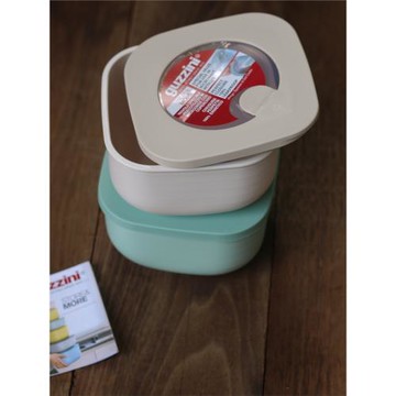 意大利Guzzini歐式炫彩飯盒儲物盒 冰箱微波爐便當盒密封保鮮盒