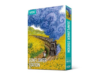 向日葵站 1000片拼圖