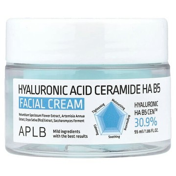 APLB, 透明質酸神經酰胺 HA B5 面霜，1.86 液量盎司（55 毫升）